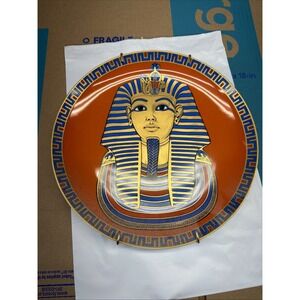 Mint In Box KAISER W.Germany Porcelain Plate Egyptian King Tut Ankh Amun